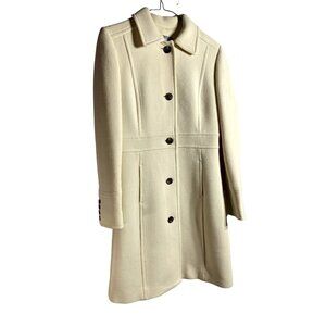 J Crew Italian Double Cloth Peacoat Size 2